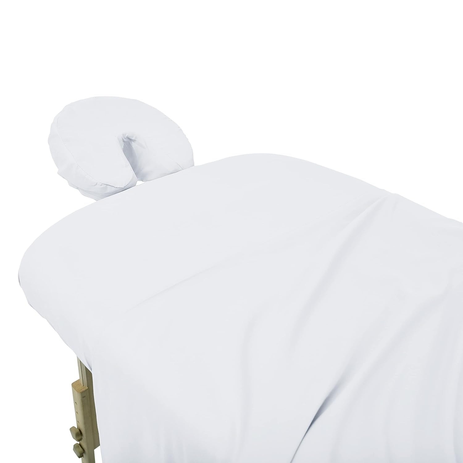 Premium Microfiber Massage table sheets set 3 Pieces Full Set massage table cover flat fitted sheets face cradle cover… (Chocolate)