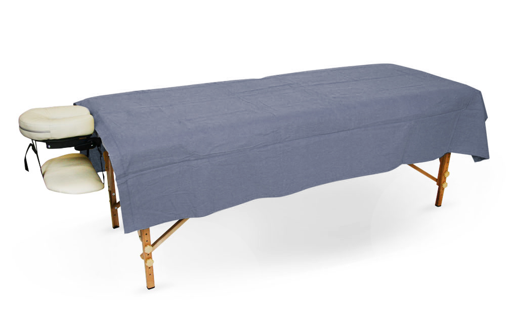 poly-cotton-flat-sheet - Gray